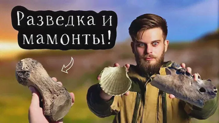 ОКАМЕНЕЛОСТИ из новых точек! Ищу МАМОНТОВ и других вымерших животных!