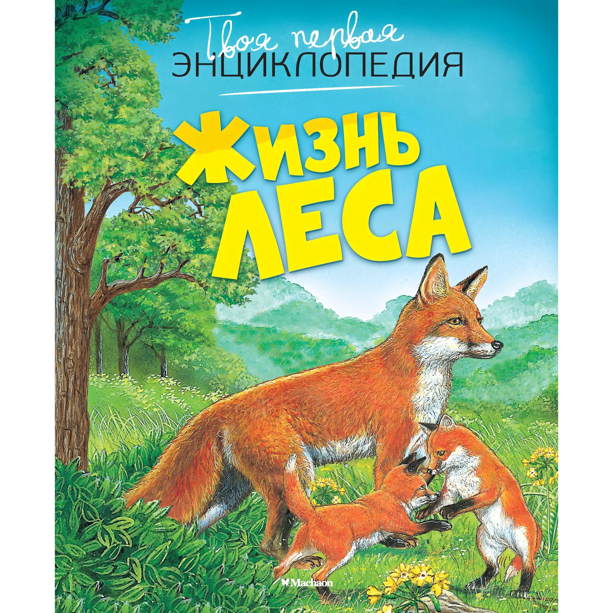 Книга МАХАОН Жизнь леса-0