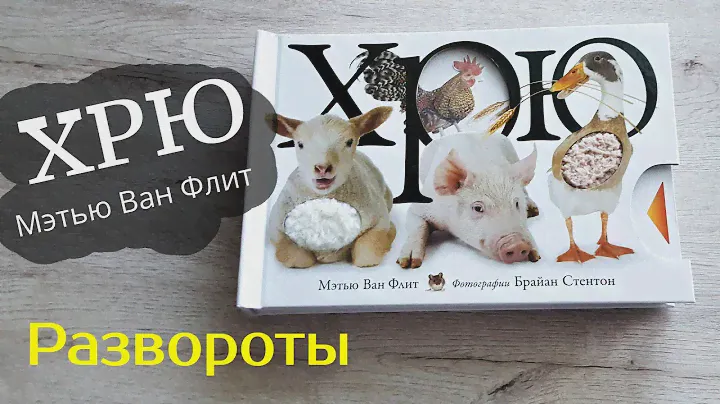 Краткий обзор книги "Хрю" (Мэтью Ван Флит). Развороты