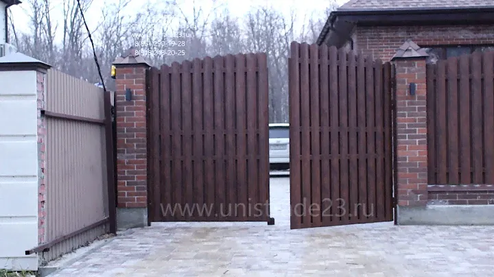 ЕВРОШТАКЕТНИК. ВОРОТА РАСПАШНЫЕ.